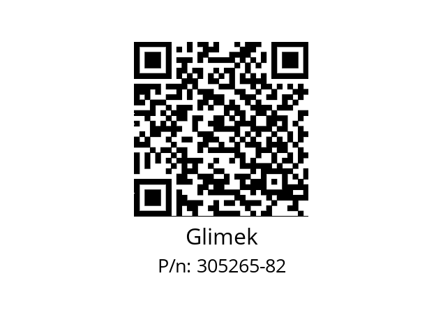   Glimek 305265-82