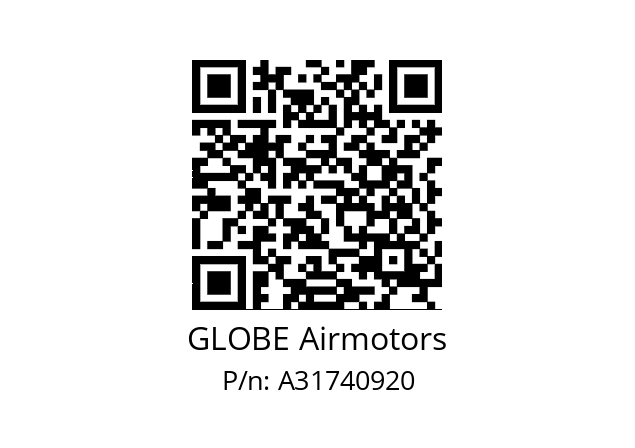   GLOBE Airmotors A31740920