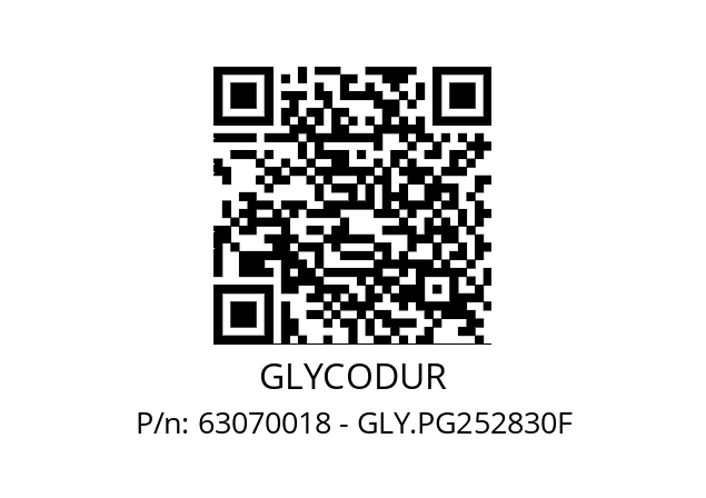   GLYCODUR 63070018 - GLY.PG252830F