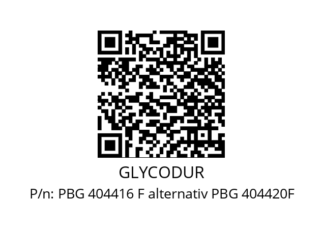   GLYCODUR PBG 404416 F alternativ PBG 404420F