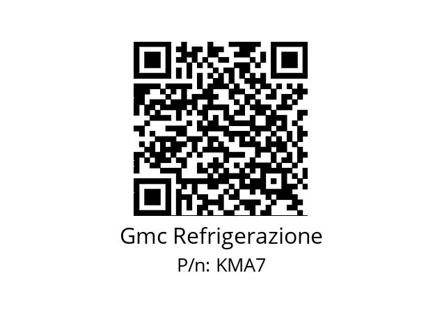   Gmc Refrigerazione KMA7