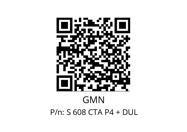   GMN S 608 CTA P4 + DUL