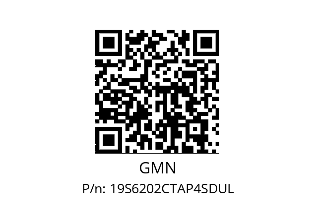   GMN 19S6202CTAP4SDUL