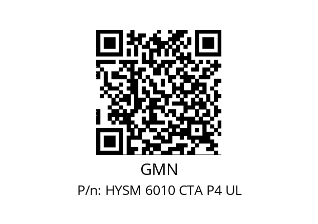   GMN HYSM 6010 CTA P4 UL