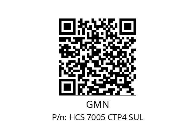   GMN HCS 7005 CTP4 SUL