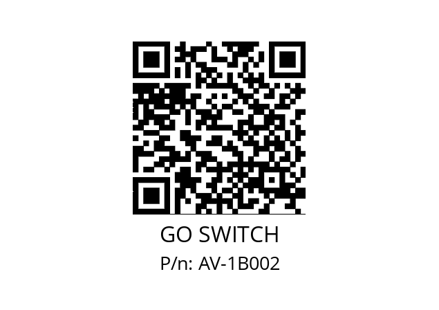   GO SWITCH AV-1B002