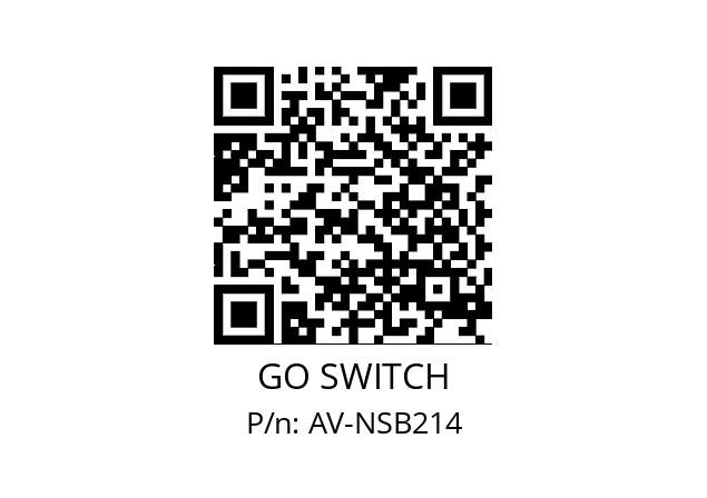   GO SWITCH AV-NSB214