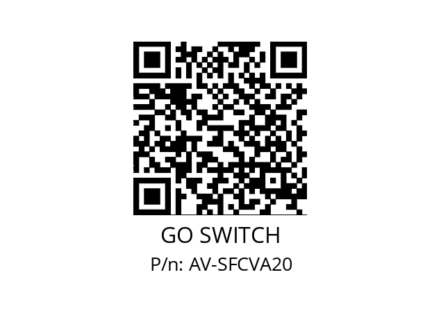   GO SWITCH AV-SFCVA20