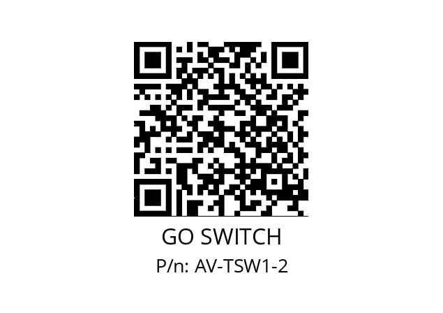   GO SWITCH AV-TSW1-2