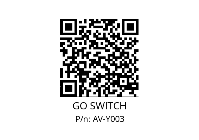   GO SWITCH AV-Y003