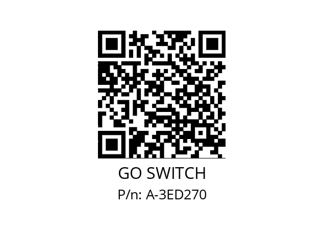   GO SWITCH A-3ED270