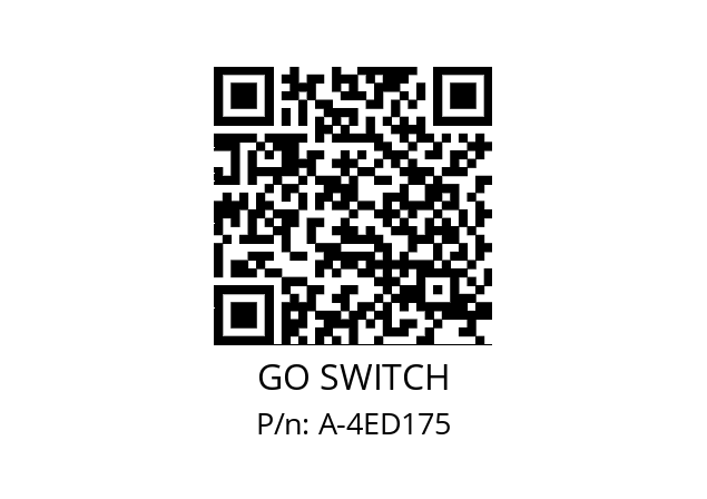   GO SWITCH A-4ED175