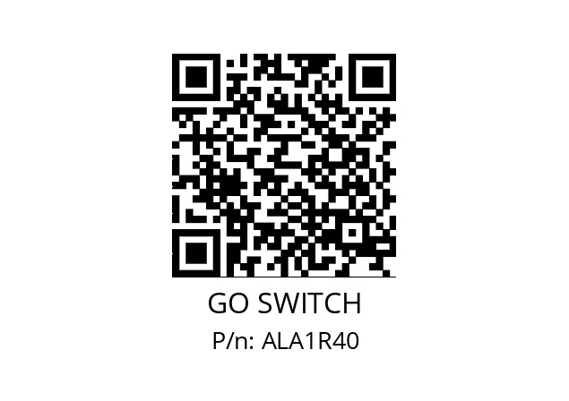   GO SWITCH ALA1R40