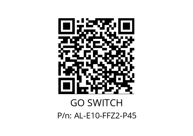   GO SWITCH AL-E10-FFZ2-P45