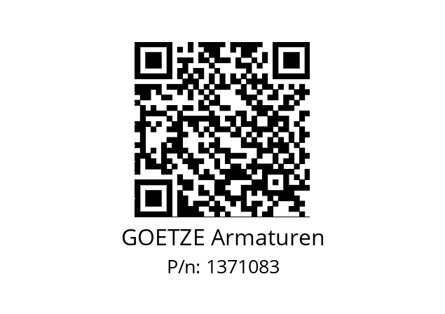   GOETZE Armaturen 1371083