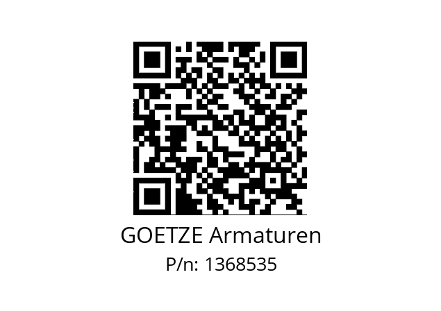   GOETZE Armaturen 1368535