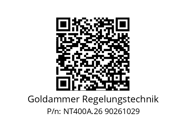   Goldammer Regelungstechnik NT400A.26 90261029