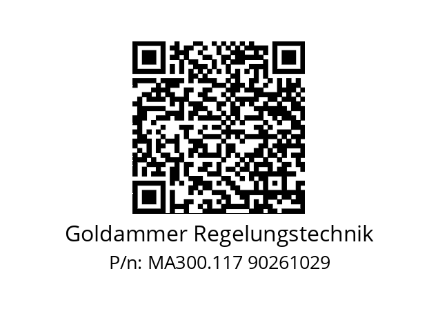   Goldammer Regelungstechnik MA300.117 90261029