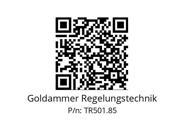   Goldammer Regelungstechnik TR501.85