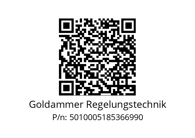   Goldammer Regelungstechnik 5010005185366990