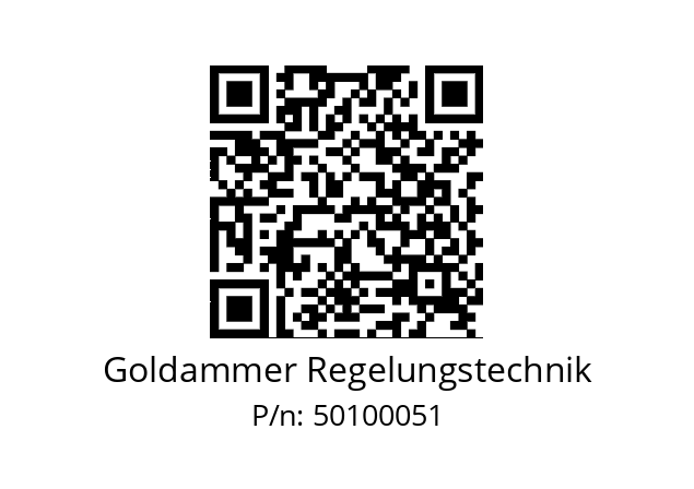   Goldammer Regelungstechnik 50100051