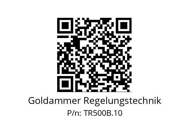   Goldammer Regelungstechnik TR500B.10