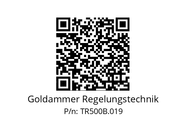   Goldammer Regelungstechnik TR500B.019