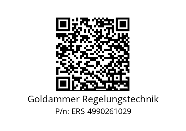   Goldammer Regelungstechnik ERS-4990261029