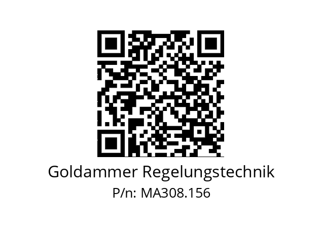   Goldammer Regelungstechnik MA308.156