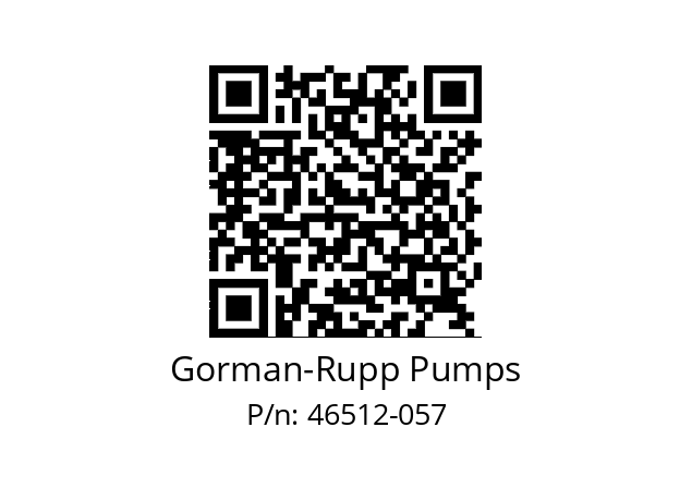   Gorman-Rupp Pumps 46512-057