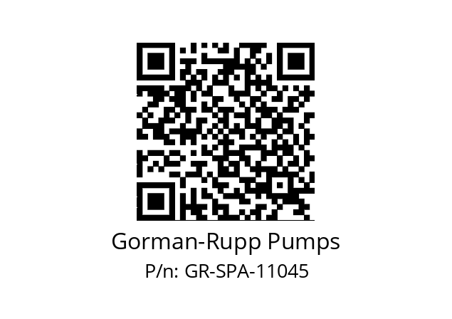   Gorman-Rupp Pumps GR-SPA-11045