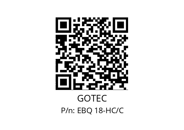   GOTEC EBQ 18-HC/C