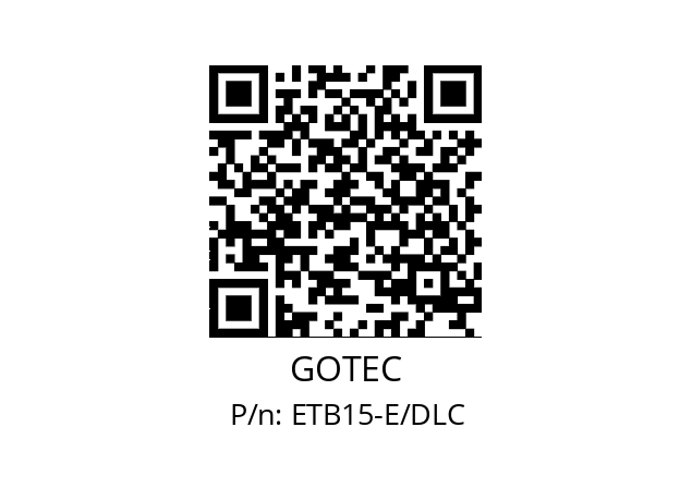   GOTEC ETB15-E/DLC