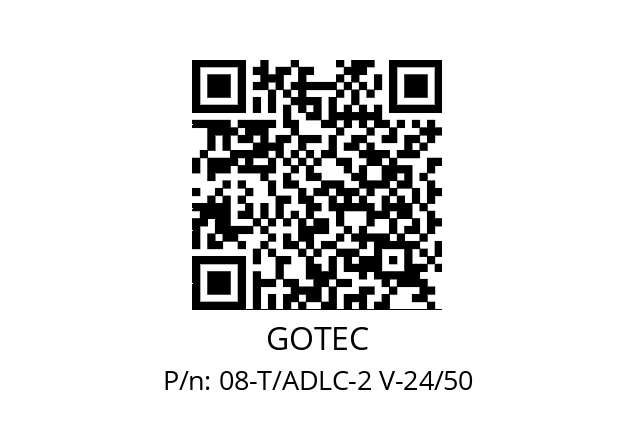   GOTEC 08-T/ADLC-2 V-24/50