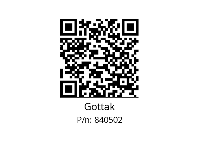   Gottak 840502