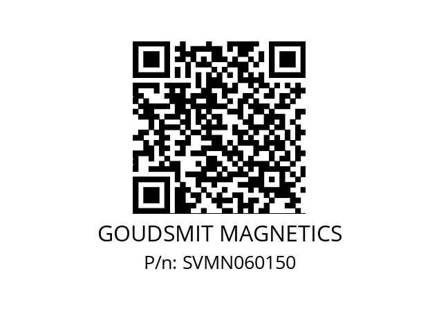   GOUDSMIT MAGNETICS SVMN060150