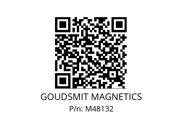   GOUDSMIT MAGNETICS M48132