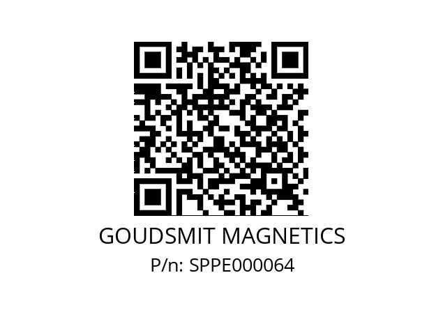   GOUDSMIT MAGNETICS SPPE000064