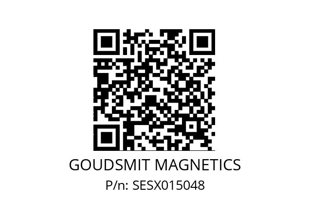   GOUDSMIT MAGNETICS SESX015048