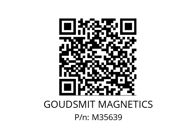   GOUDSMIT MAGNETICS M35639