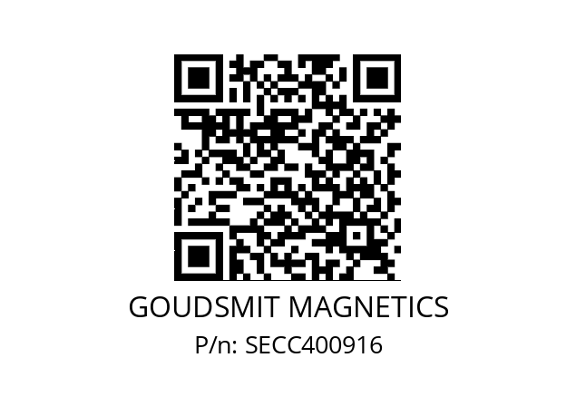   GOUDSMIT MAGNETICS SECC400916