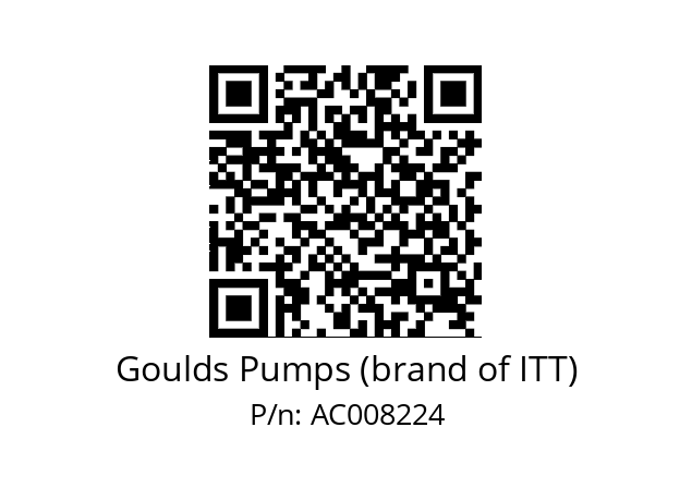   Goulds Pumps (brand of ITT) AC008224