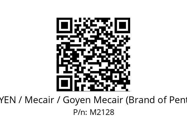   GOYEN / Mecair / Goyen Mecair (Brand of Pentair) M2128