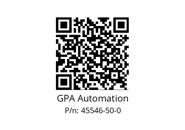   GPA Automation 45546-50-0