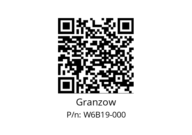   Granzow W6B19-000