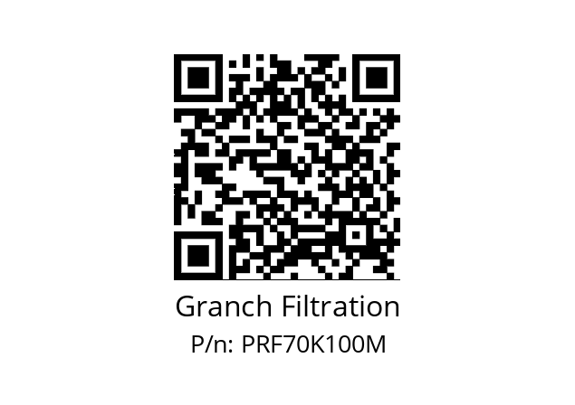   Granch Filtration PRF70K100M