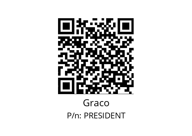   Graco PRESIDENT