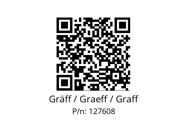   Gräff / Graeff / Graff 127608