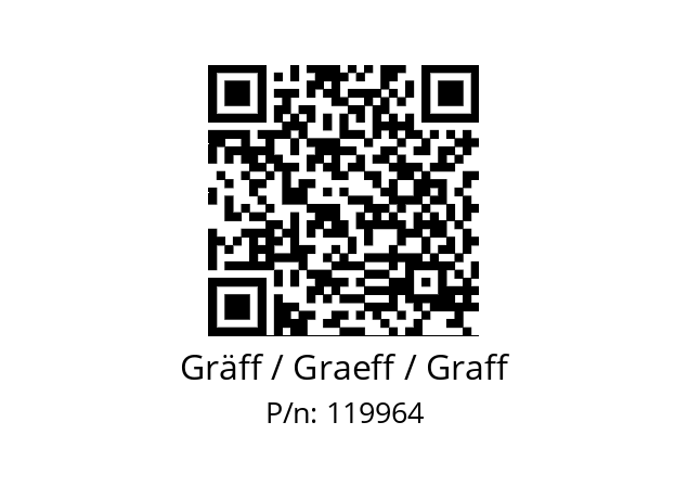   Gräff / Graeff / Graff 119964