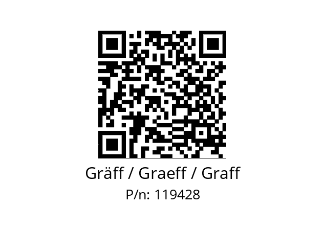   Gräff / Graeff / Graff 119428